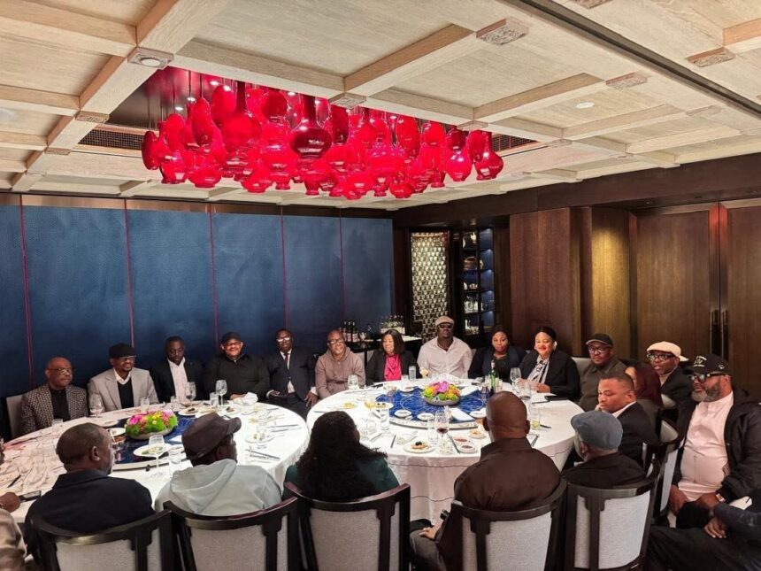 Photos: FCT Minister, Nyesom Wike Hosted Suspended Members Of The Rivers State House Of Assembly In The U.K. On Monday