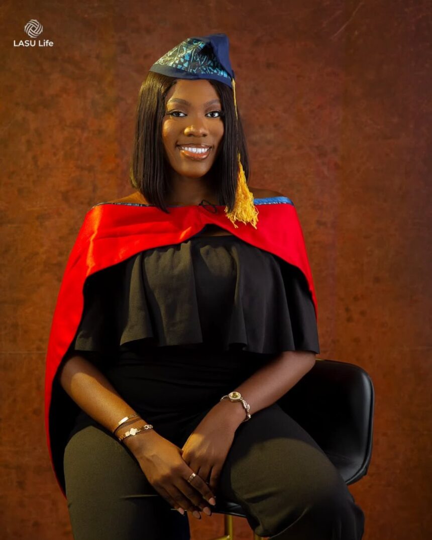 Lagos State Government Gifts LASU Overall Best Graduating Student Isioma Sybil Nwosu, N10 Million