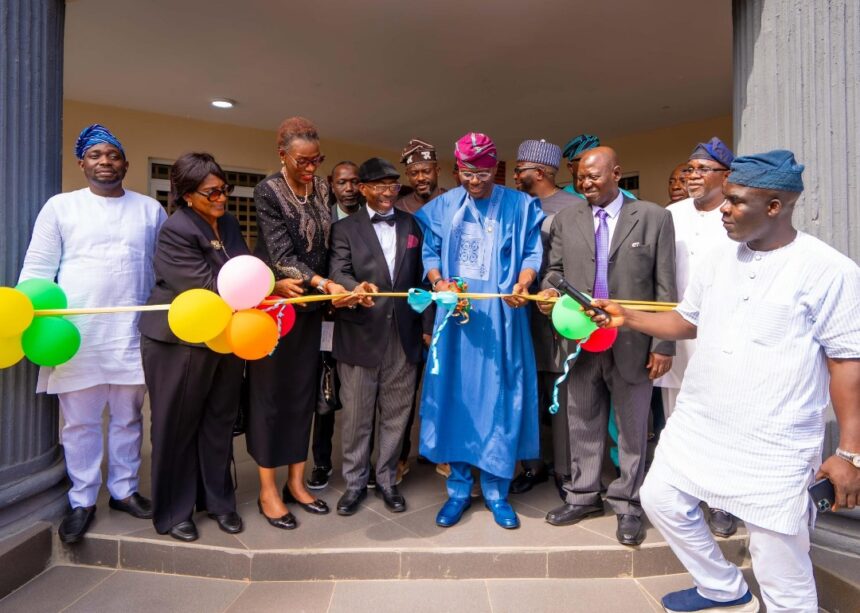 Governor Sanwo-Olu Commissions Newly Constructed Lagos State Commercial Court At Tapa