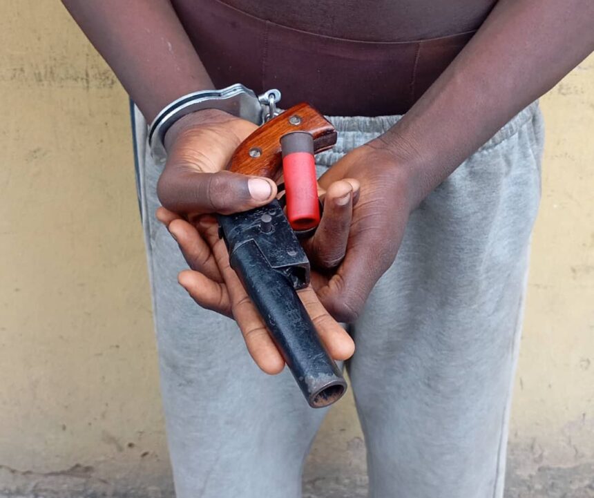 Police Arrest 16-Year-Old Boy With Pistol In Lagos