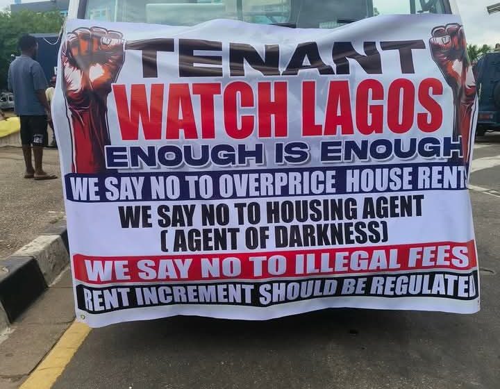 Lagosians Protest High House Rents, Agents’ Charges