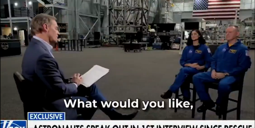 “I Am Grateful That Our National Leaders Are Coming In And Taking Part In Our Human Space Flight Program.” Stranded Astronauts Speak Out After Rescue