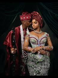 The 16 Outfits Worn By Pricilla Ojo At Her Wedding With Tanzania Juma Jux