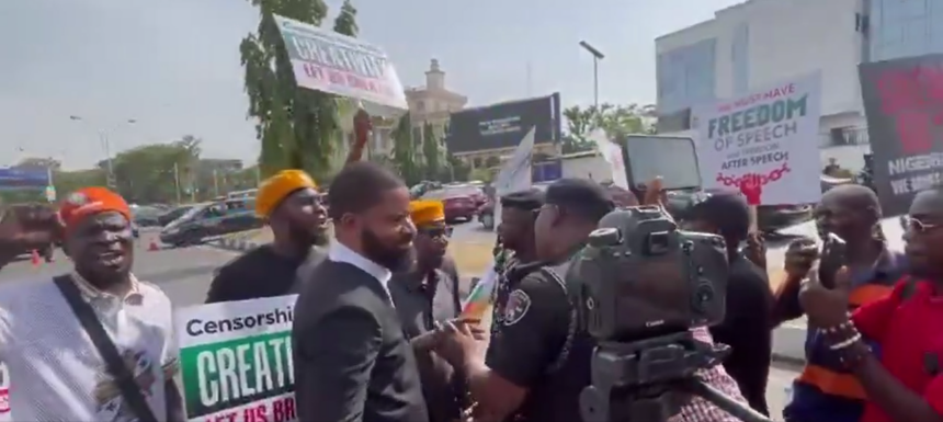 Video: Take It Back Movement Protest Commence In Abuja Against Bad Governance And Free Speech Suppression.