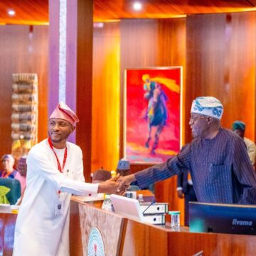 Federal Government Swears-In Newly Appointed INEC Commissioners, President Tinubu Urge Them To Uphold Highest Standard Of Integrity