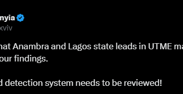 “JAMB’s Fraud Detection System Needs To Be Reviewed!”— Educare CEO Alex Onyia