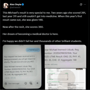 EDUCARE CEO Alex Onyia on JAMB Candidate’s New Result