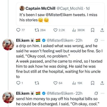 Twitter: Ghanaian man blame self over friend’s death