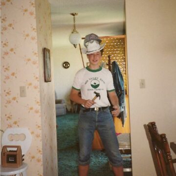 Labors’ Day: ‘Been Wearing Many Hats For A Long Time’ Elon Musk Showcases Photo Of Self At “Mom’s Cousin’s Farm In Saskatchewan At Age 17 About To Join A Barn Raising”