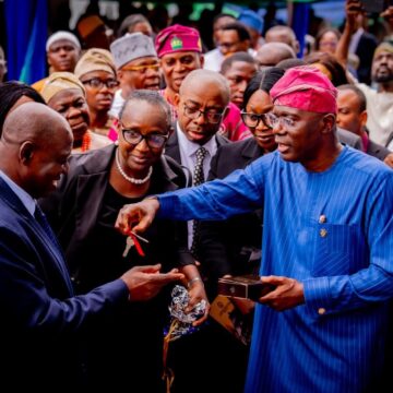 Lagos State Gift Magistrates And Legal Counsels Newly Built Apartment To Show Appreciation For Upholding “Justice And Maintain Order In Our Communities.”