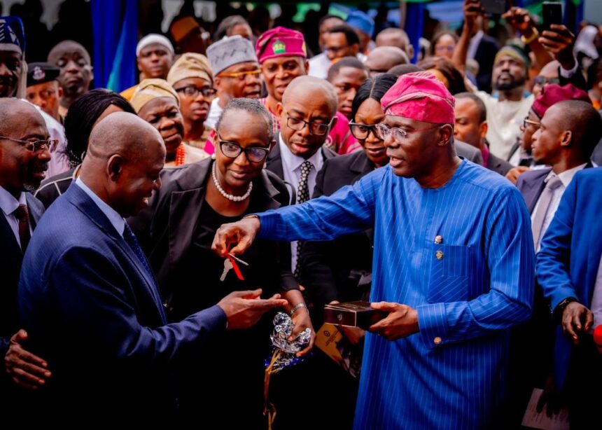 Lagos State Gift Magistrates And Legal Counsels Newly Built Apartment To Show Appreciation For Upholding “Justice And Maintain Order In Our Communities.”