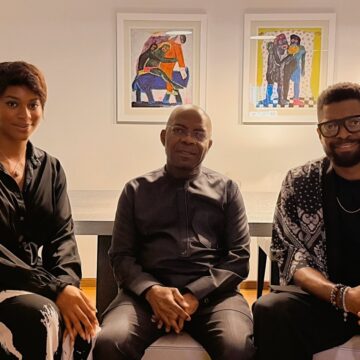 “It Was An Honor To Meet Up With My Gov, His Excellency Dr. Alex Otti, OFR.” Nigerian Comedian, Basket Mouth Reveals