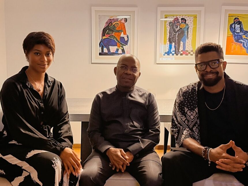 “It Was An Honor To Meet Up With My Gov, His Excellency Dr. Alex Otti, OFR.” Nigerian Comedian, Basket Mouth Reveals