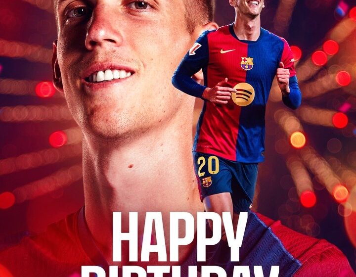 Happy birthday to Barcelona  Dani Olmo