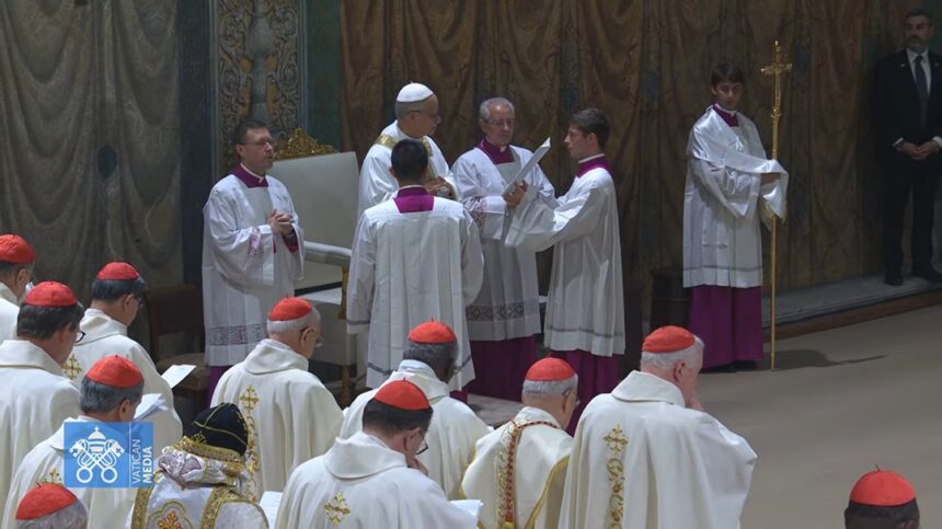 Photos: First Papal Mass Of Pope Leo XIV In The Sistine Chapel.