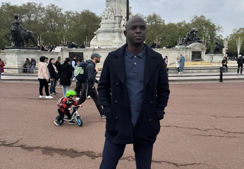 Twitter: Nigerians Question Lagos State Command Police Public Relations Officer Benjamin Hundeyin On How He Funds UK Holiday Trip On His Salary