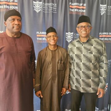 Obi Meets With Former Governor Of Kaduna State At University Of Cambridge, Speaks On “The Making Of A Future President.”