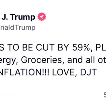 Trump Signs Executive Order Lowering Prices Of Drugs And Groceries