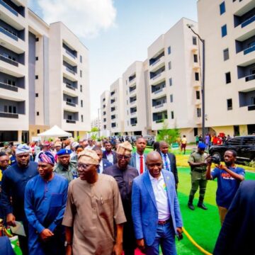Sanwo-Olu Commissions ‘Greater Lagos Apartments’, Says The State Has Deliver “Sense Of Stability And Dignity For Hundreds” To Residents