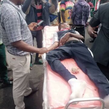 Stray Bullet Fatally Hit A 14-Year-Old WAEC Candidate After Nigerian Police Allegedly Fired Shots At Suspected Internet Fraudsters.