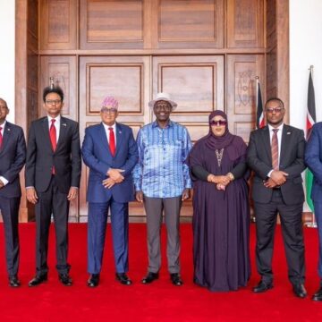Photos: Ruto Of Kenya Receives The President Of Somaliland At State House Nairobi