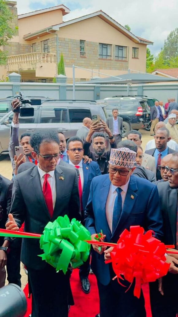 Somaliland President H.E. Abdirahman Mohamed Abdillahi Officially Launched The Republic Of Somaliland Mission New Premises In Kenya