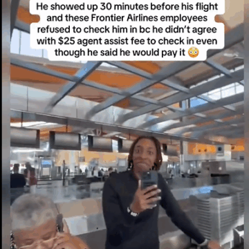 Two Frontier Airlines Associates Got Fire For Unruly Behavior Towards A Passenger At Raleigh-Durham International Airport 