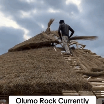image Ogun State Tourist Center Olumo Rock Undergoing Renovation