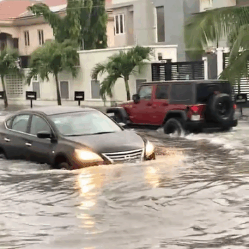 Video: The Aftermath Of 30 Minutes Rain In Lekki Lagos Sate