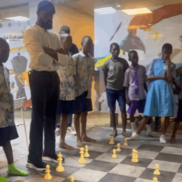 “We Built A Robot That Can Play Chess”—- Chess In The Slum Convener/Coach Tunde Onakoya Reveals