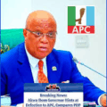 “That I’m Moving To APC Does Not Mean We Will Not Leave The PDP For Thieves To Come And Highjack It And Use It Against Us.” – Akwa Ibom State Governor