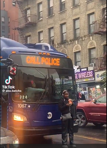 Video: The Bus Driver Wouldn’t Open The Door So She Said Nobody Going