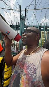 image Isaac Fayose Joins ‘Free Verydarkman Protest’ In Abuja