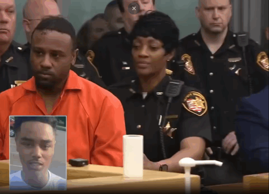 Man Who Kills A Police Officer Days After Police Shot His 18-Year-Old Son Walks Past 30 Officers Defiantly In Courtroom