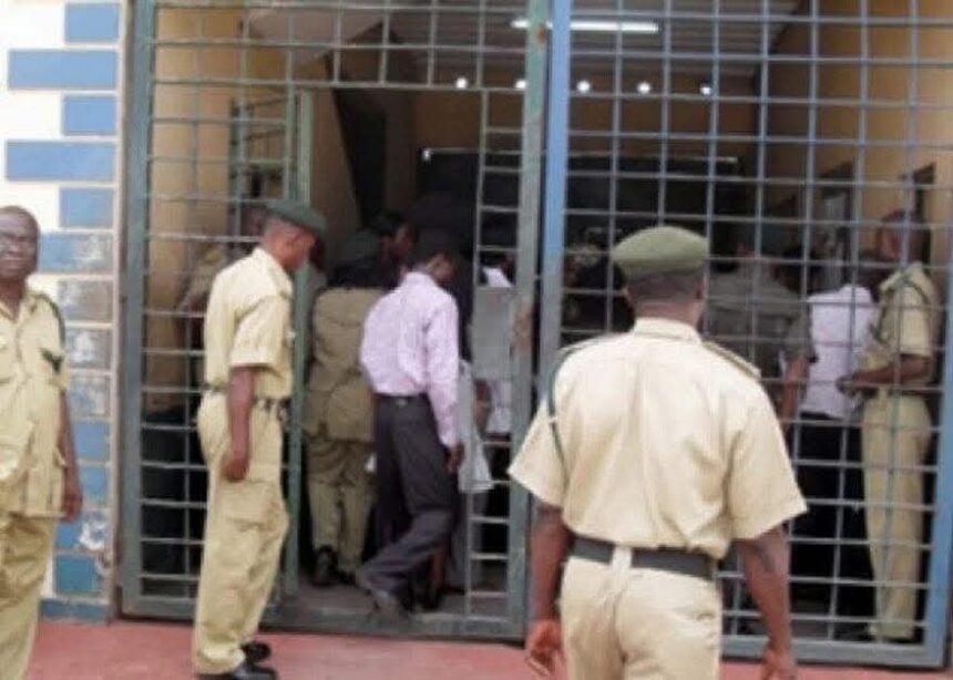 Convicted Ayo, serving 21 years for armed robbery at Kirikiri Maximum Prison, caught processing passport and visa in Lagos.
