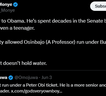 Twitter: Social Commentator Morris Monye Qualifies Former President Buhari As A “NEPA Bill Holder”