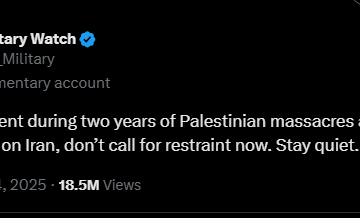 Screenshot (1172) Twitter: Iran Military Caution State Of Israel’s Supporters