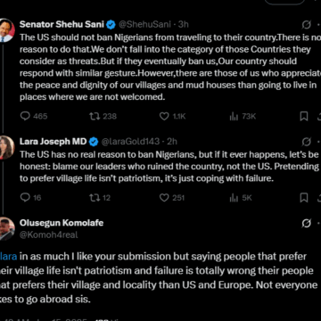 Senator Shehu Sani On U.S Ban, Says Nigeria Is Not Threat
