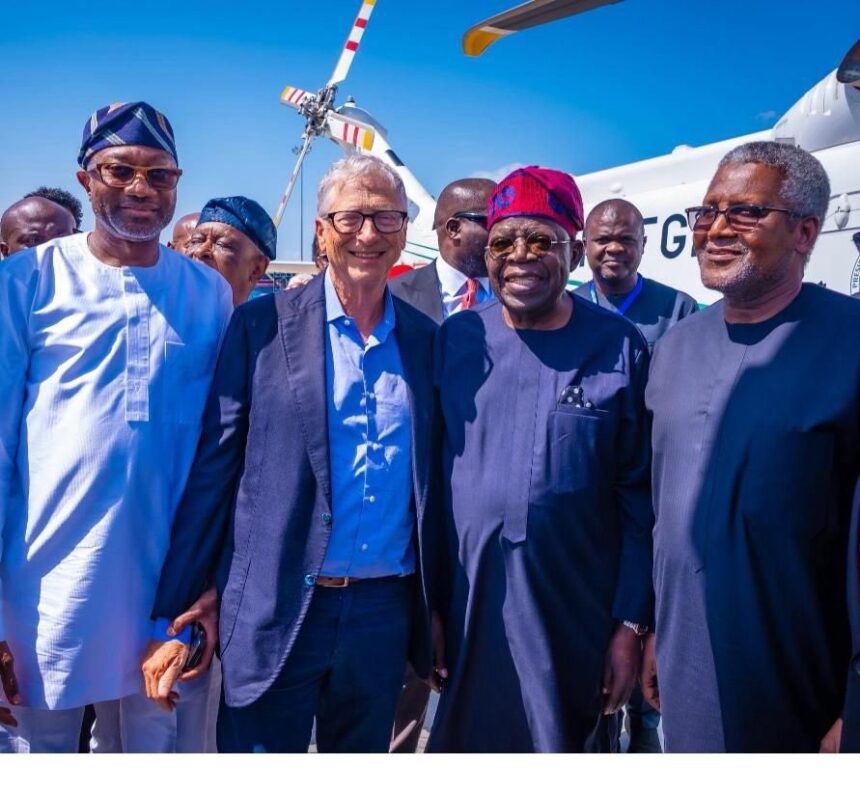 “A Great Leader Takes People Where They Don’t Necessarily Want To Go, But Ought To Be.” That Is The Essence Of President Tinubu”— Femi Otedola