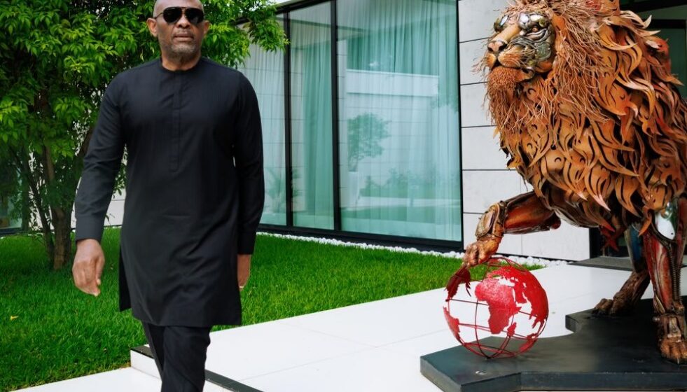 Photos: “Where’s The Sallah Meat?”—Nigerian Economist Tony Elumelu, Steps Out For Eid Al-Adha Celebration