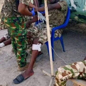 It was a Bl00dy one in Mallam fatori yesterday but our men stood their grounds and fought till the end.