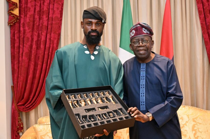 President Tinubu Receives Chess Coach, Tunde Onakoya,  Wishes To Replicate His Work To Transform Communities