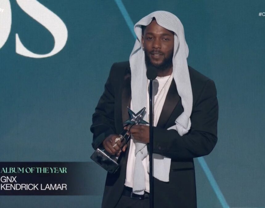 BET Award 2025: Kendrick Lamar Receives Album Of The Year
