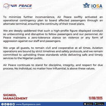 WhatsApp Image 2025-06-11 at 14.03.04_76911bba Air Peace Releases Statement Condemning ‘Unruly’ Behavior Of A Prominent Politician At Lagos Airport