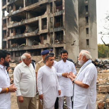 WhatsApp Image 2025-06-13 at 08.11.16_6c102f05 Indian Prime Minister Narendra Modi Visits Crash Site Of London Bound Airplane, Sympathizes With Victims’ Families