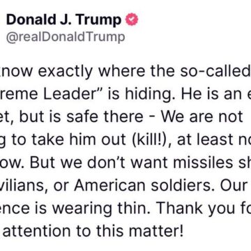 WhatsApp Image 2025-06-18 at 11.01.51_69a0db34 U.S President Trump Hints At Knowing Where Iran Ayatollah Khamenei’s Hide Out Is