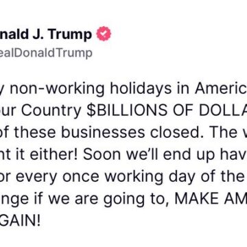 U.S President Donald Trump Speaks Out On Juneteenth Celebration