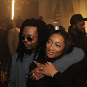 Photo: Nigerian Musician Olamide Badoo And Wife