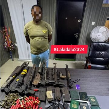 Lagos Police Arrest Notorious Killer, Wasiu Akinwande, Recover Firearms and Ammunition20th June 2025