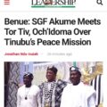 The high-level meeting, held in Benue State, followed a directive by President Bola Tinubu to urgently constitute a strategic peace committee aimed at addressing the root causes of violence in Benue and charting a path toward lasting reconciliation and stability.